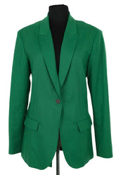 Blazer Soeur Gaston Vert en Laine, taille S - Seconde Main