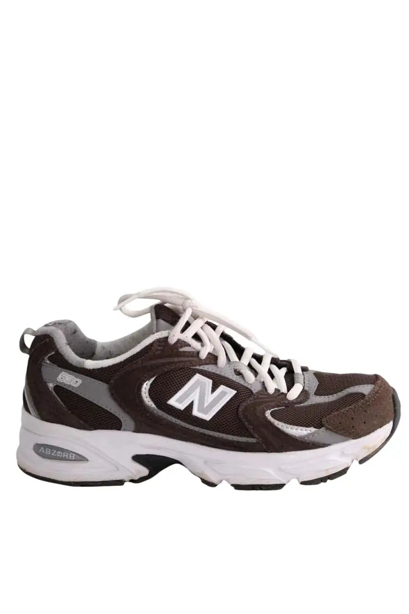 Baskets New Balance Marron en Tissu, taille 36 - Seconde Main