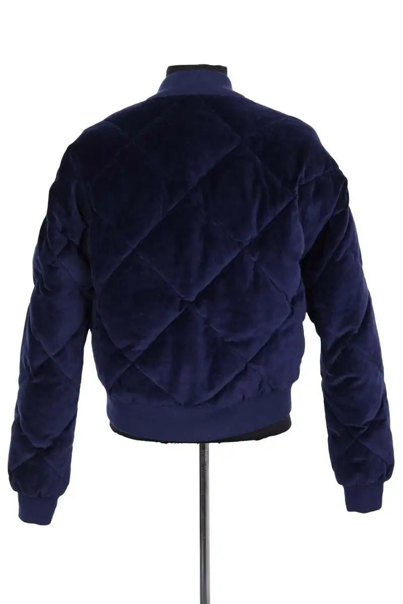 Veste Maje Bleu en Coton
