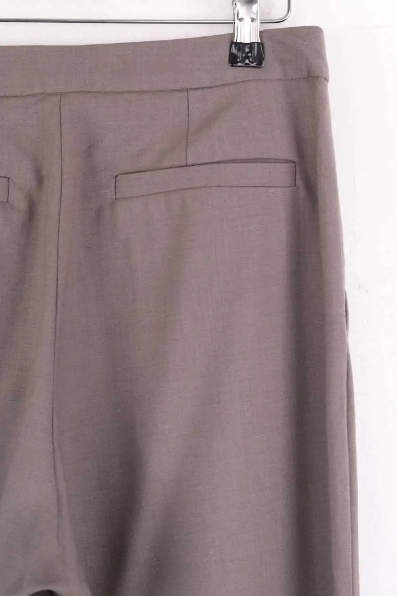 Pantalon droit Claudie Pierlot Gris en Laine