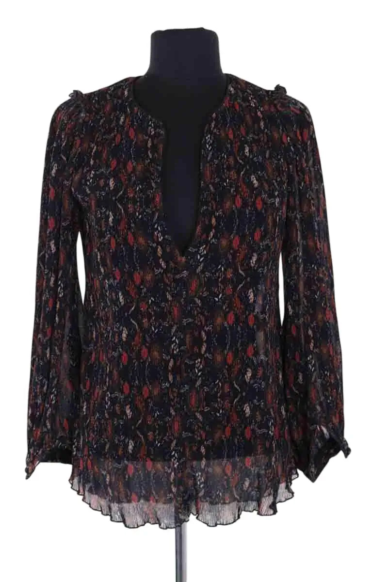 Blouse Isabel Marant Noir en Synthétique, taille M - Seconde Main