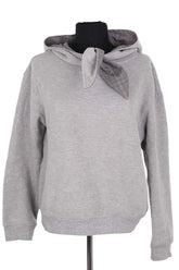 Sweatshirt Claudie Pierlot Gris en Coton, taille S - Seconde Main