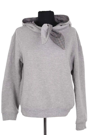 Sweatshirt Claudie Pierlot Gris en Coton, taille S - Seconde Main