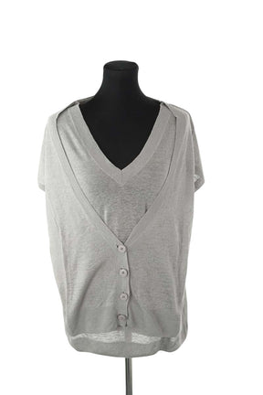 Gilet Sandro  Gris
