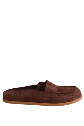Mules Gucci Célia Marron en Daim, taille 41 - Seconde Main