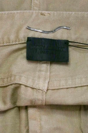 Short Saint Laurent Camel en Coton