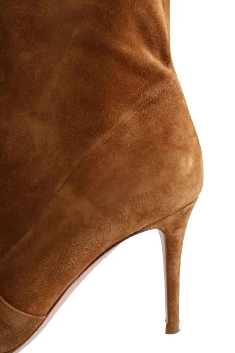 Bottes Gianvito Rossi Camel en Daim