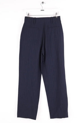 Pantalon large Sandro Marine en Synthétique