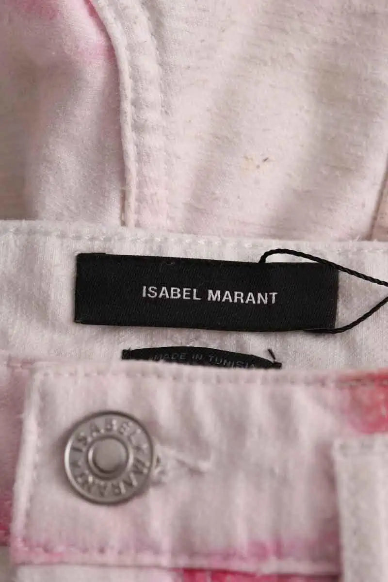 Bermuda Isabel Marant Esquia Multicolore en Coton