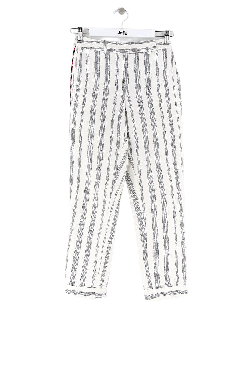 Pantalon droit Paule Ka  Blanc