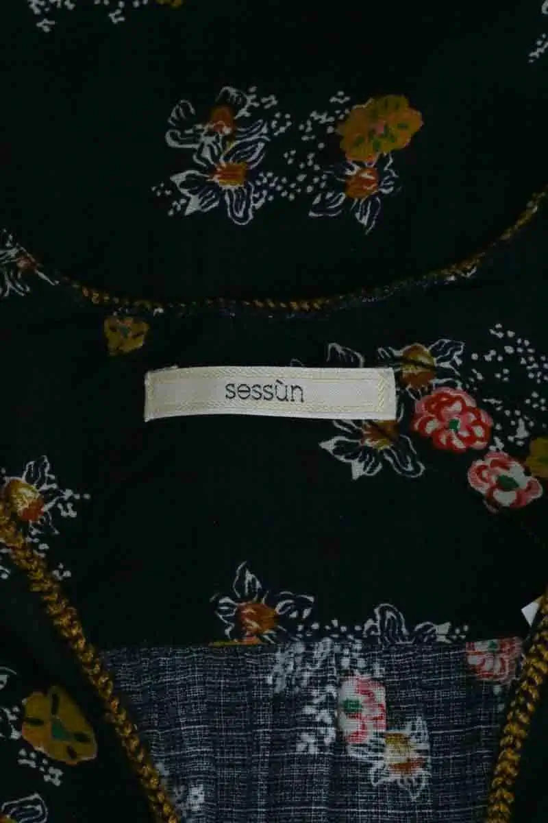 Robe Sessun Marine en Viscose