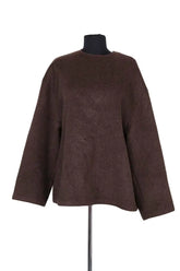 Pull The Frankie Shop Marron en Laine, taille S - Seconde Main
