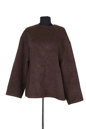 Pull The Frankie Shop Marron en Laine, taille S - Seconde Main