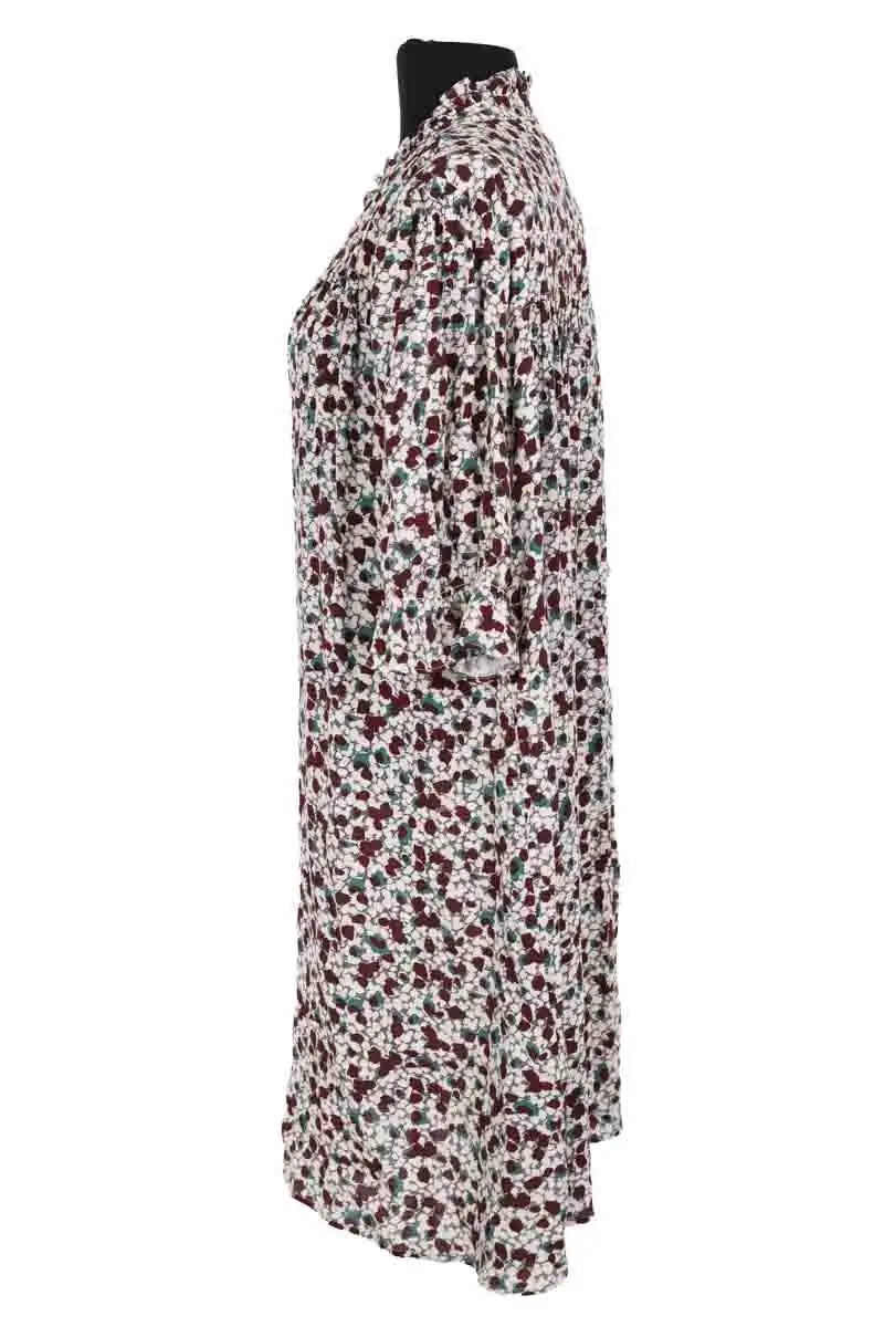 Robe Ba&Sh Bordeaux en Viscose