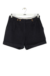 Mini short Maje Bleu en Laine, taille M - Seconde Main