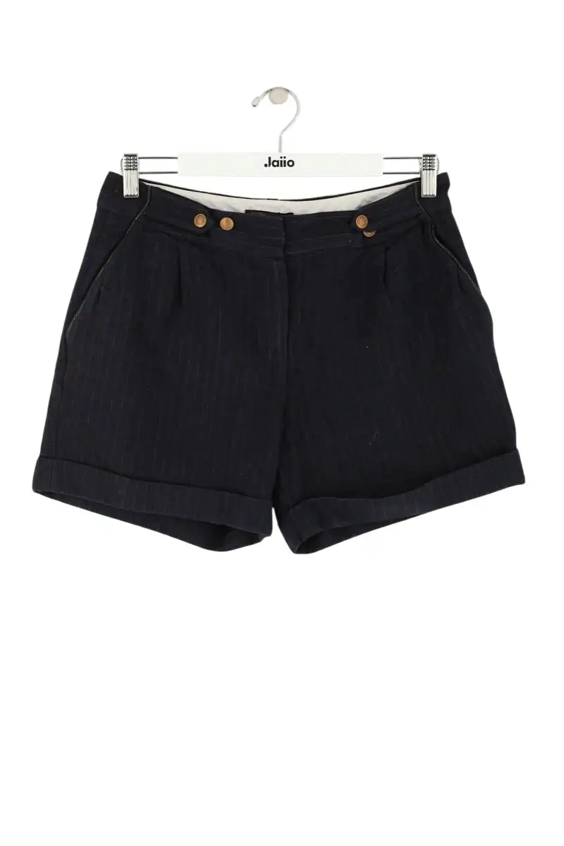 Mini short Maje Bleu en Laine, taille M - Seconde Main