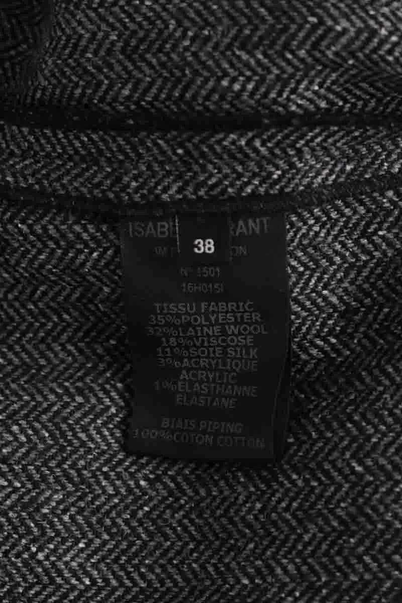 Robe Isabel Marant Anthracite en Synthétique