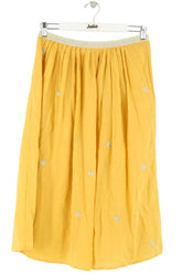 Jupe Des Petits Hauts Jaune en Coton, taille XS - Seconde Main