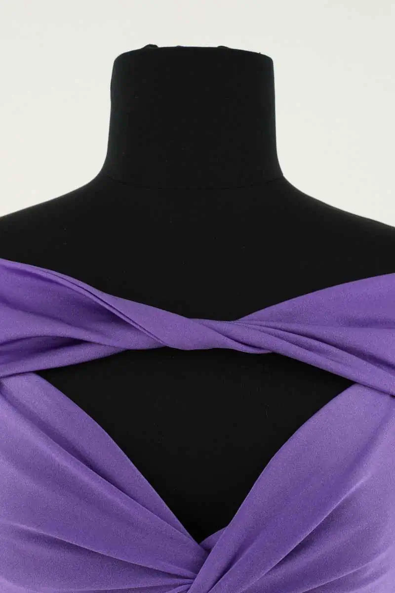 Robe Maje Violet en Synthétique
