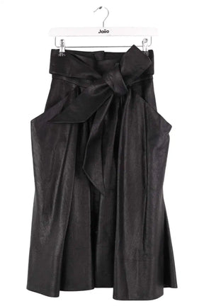 Jupe Sonia Rykiel Noir en Lin, taille S - Seconde Main