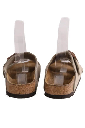 Mules Birkenstock Beige en Daim
