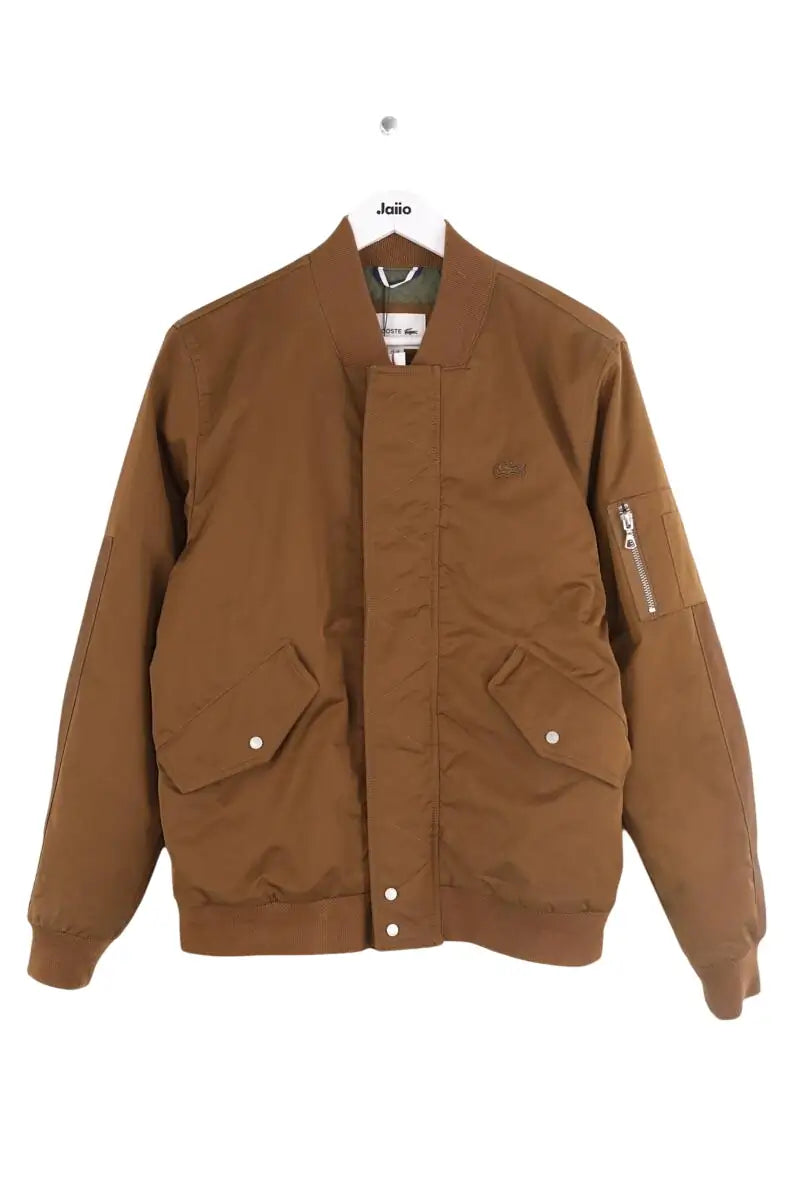 Blouson Lacoste Marron en Coton, taille S - Seconde Main