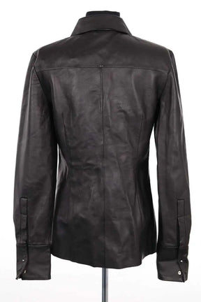 Chemise Max Mara Noir en Cuir
