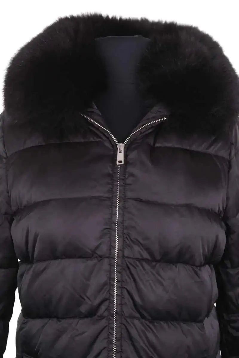Doudoune Prada Noir en Synthétique