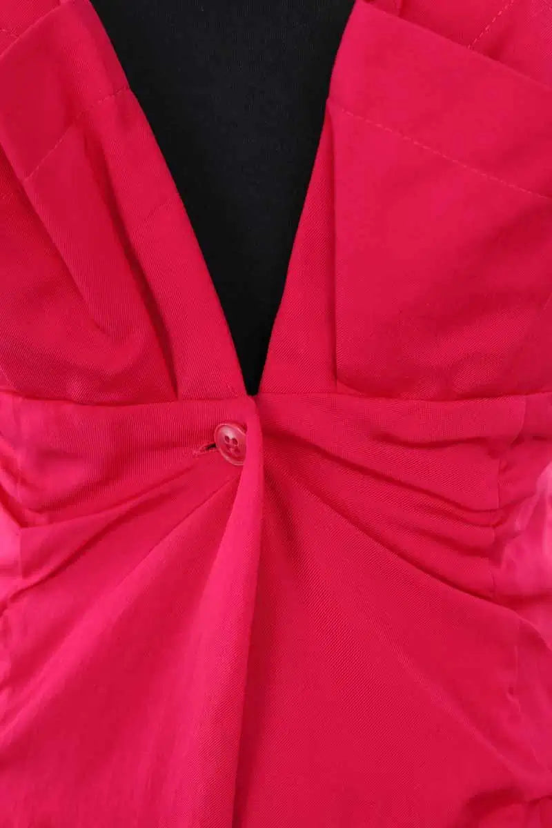 Robe Jacquemus Calvi Rose en Viscose