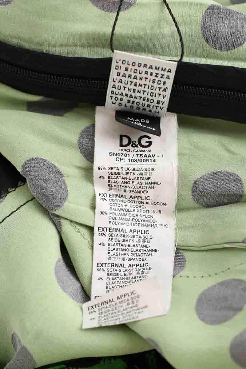 Top sans manche Dolce & Gabbana  Vert