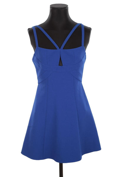 Robe Cocktail BCBG Max Azria Noire Asymétrique Une épaule - Taille 2, Neuve Sans étiquette