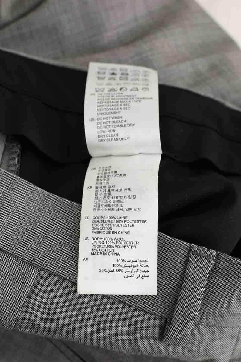 Pantalon droit Sandro  Gris