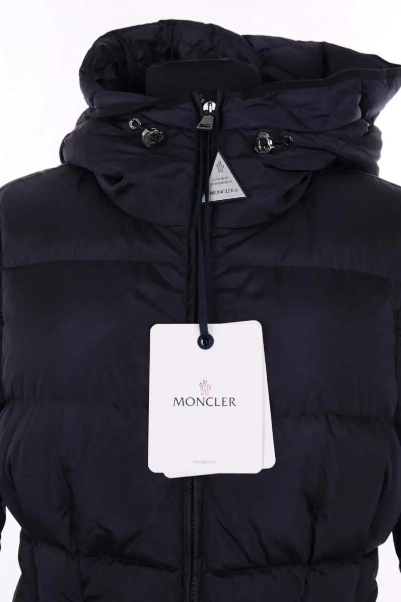 Doudoune Moncler Bleu en Synthétique