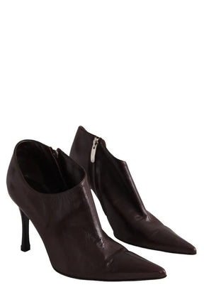 Boots Sergio Rossi Marron en Cuir