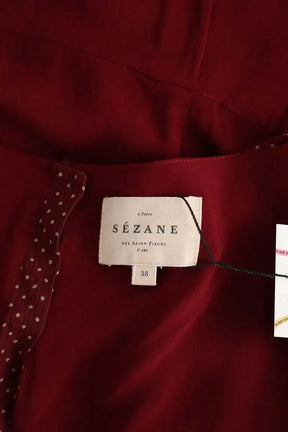 Robe Sézane  Bordeaux