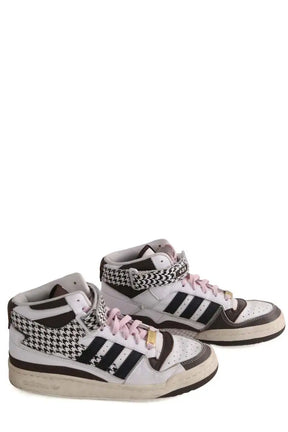 Baskets Adidas Blanc en Cuir