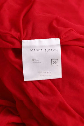 Robe Magda Butrym Rouge en Synthétique