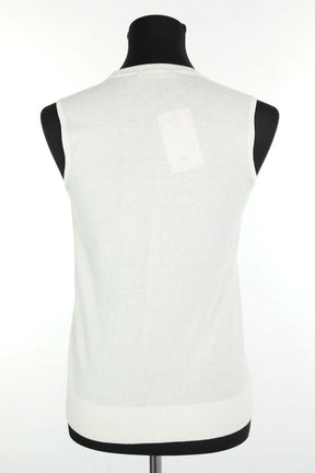 Tops sans manche Paule Ka  Blanc