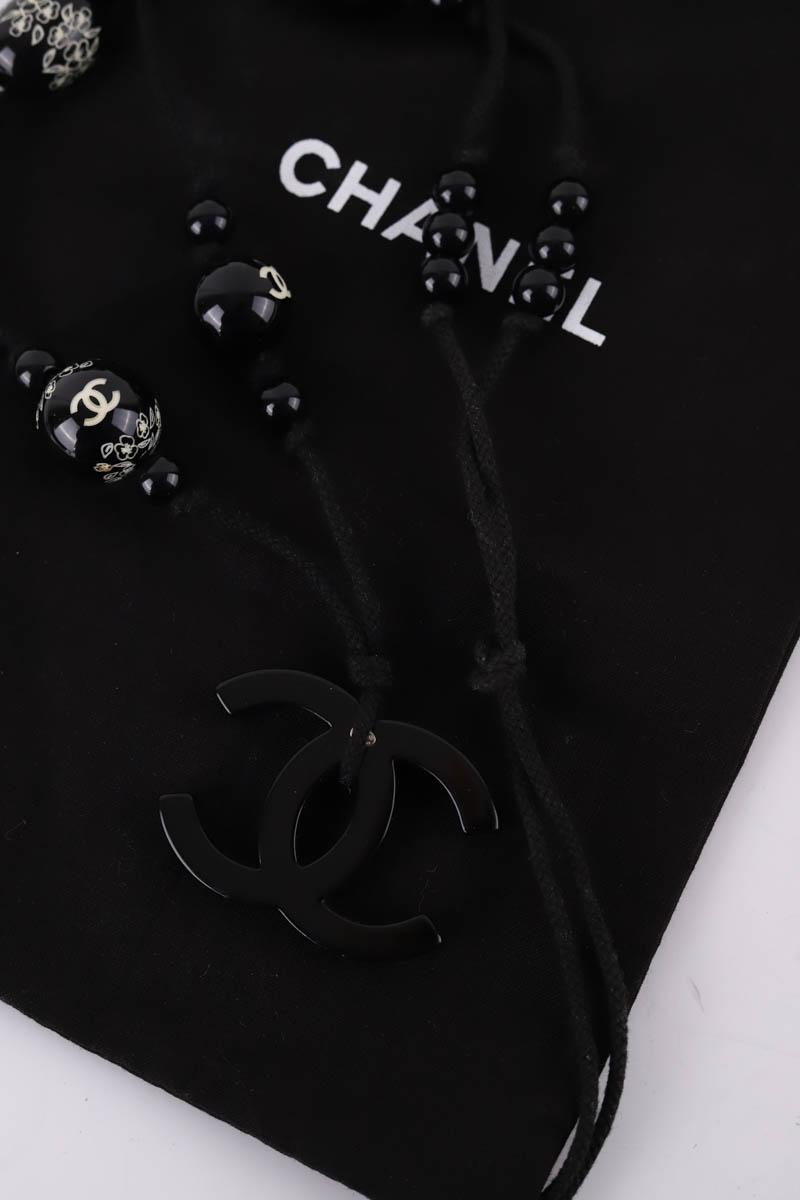 Collier Chanel  Noir