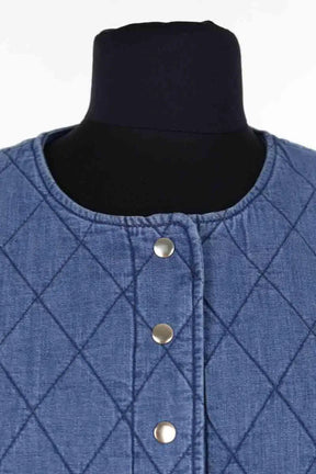 Veste Sézane Bleu en Coton