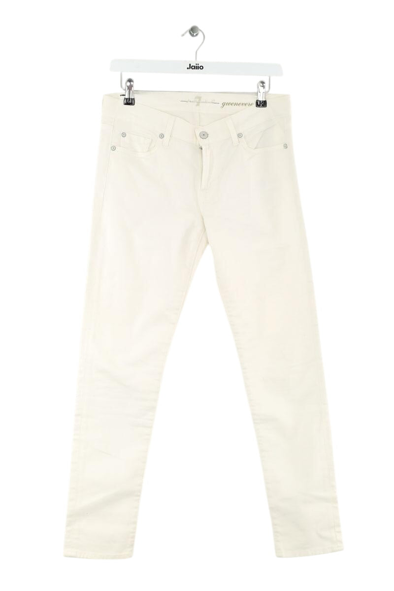 Slim 7 For All Mankind  Blanc