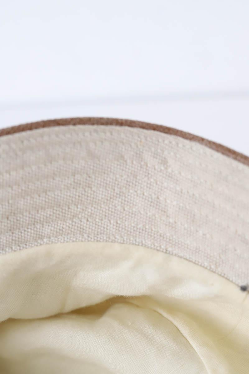 Chapeau Hermès  Beige