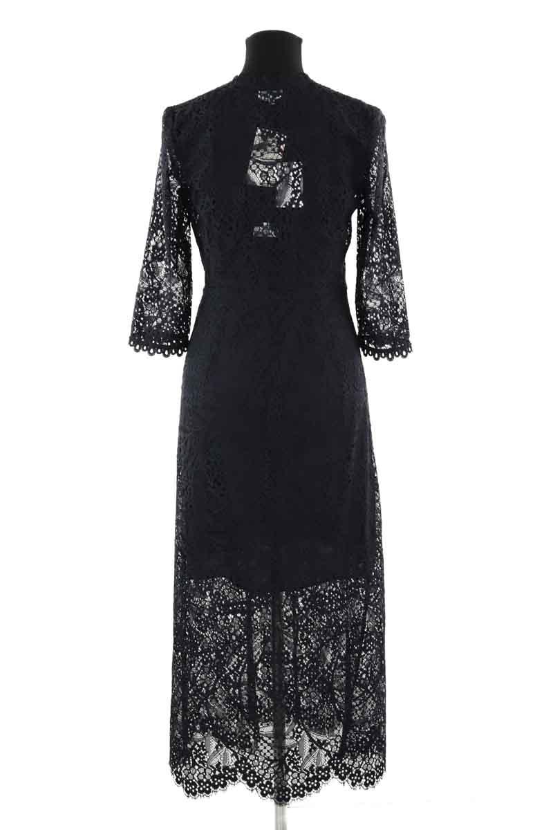 Mi-longueur Claudie Pierlot  Noir