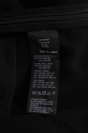 Blouse The Kooples Noir en Synthétique