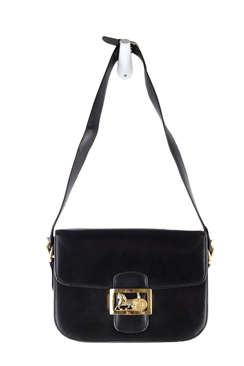 Sacs Celine Triomphe Vintage Noir