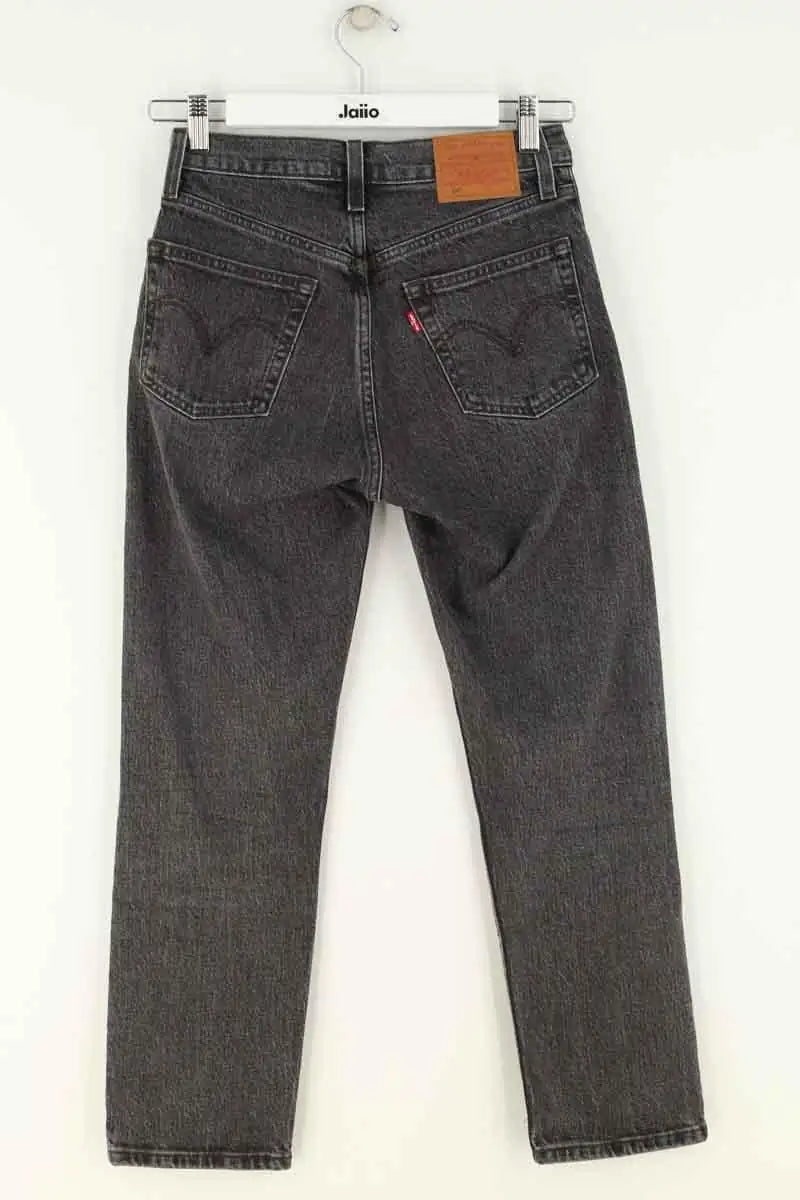 Jean droit W23 L26 Levi's 501 Anthracite en Coton