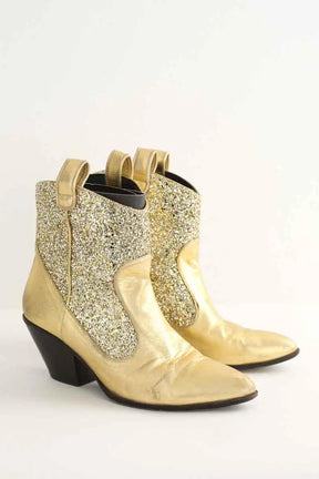 Boots western Giuseppe Zanotti  Doré