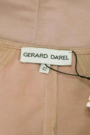 Top sans manche Gerard Darel Rose en Lin