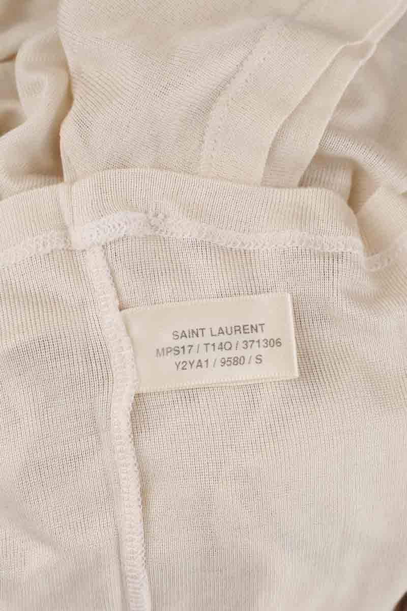 T-shirts Saint Laurent  Ecru