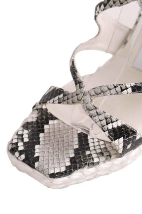 Sandales Jimmy Choo Blanc en Cuir